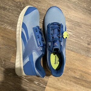 Reebok Womens Sublite Legend Work Sky Blue/White Safety Shoes Size 11.5M